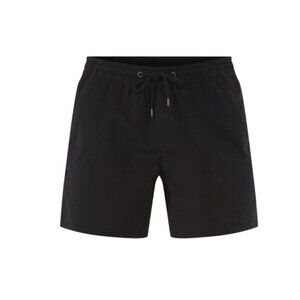No Boundaries Men's & Big Men's Cotton Twill 6" Shorts BLACK